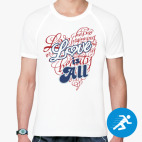 Мужская спортивная футболка