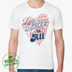 Мужская футболка органик