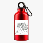 Металлическая бутылка 400 мл UV-DTF