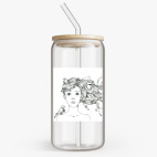 Банка с бамбуковой крышкой