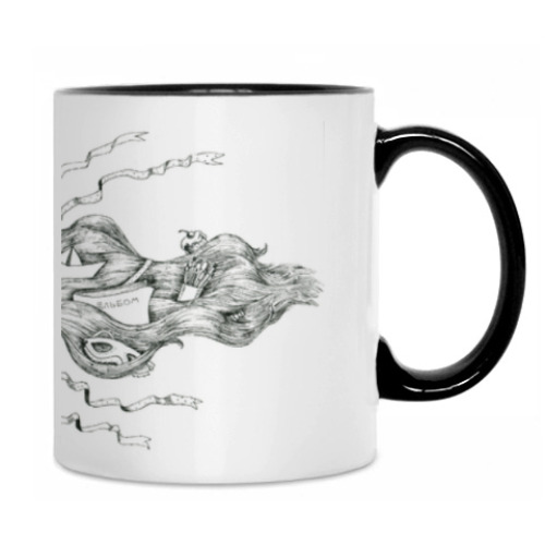 Кружка с принтом РомантИк