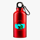 Металлическая бутылка 400 мл UV-DTF