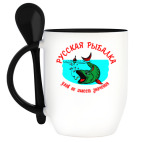 Кружка с ложкой