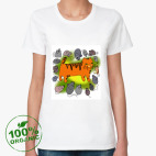 Женская футболка органик