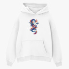 Толстовка худи оверсайз