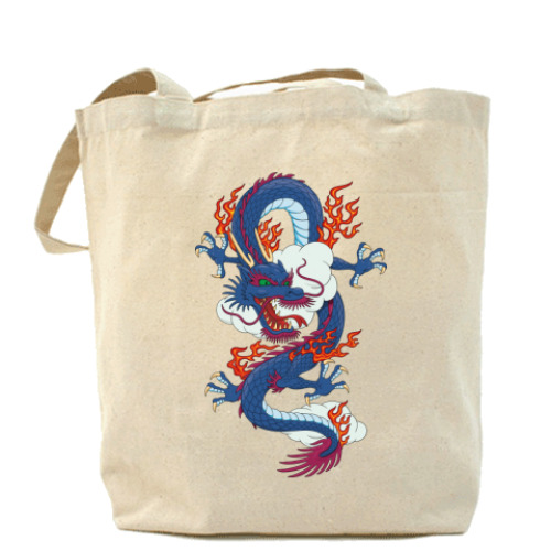 Сумка шоппер Дракон