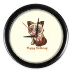 Часы (без цифр)