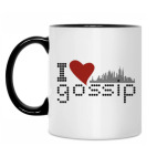 Кружка двухцветная