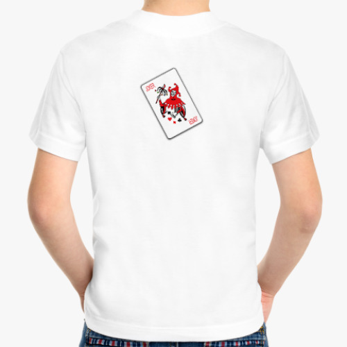 Детская футболка с принтом Удача всегда со мной!