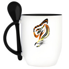 Кружка с ложкой