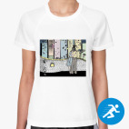 Женская спортивная футболка