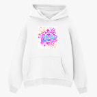 Толстовка худи оверсайз