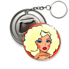 Девушка одуванчик