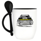 Кружка с ложкой