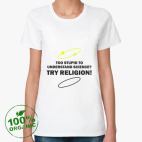 Женская футболка органик