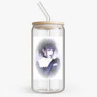 Банка с бамбуковой крышкой