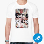 Мужская спортивная футболка