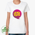 Женская футболка органик