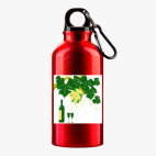 Металлическая бутылка 400 мл UV-DTF