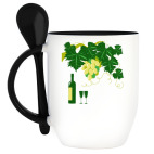 Кружка с ложкой