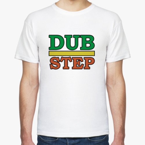 Футболка с принтом DUB STEP 2