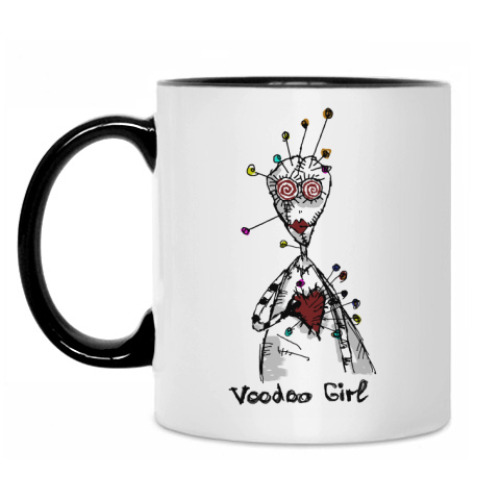 Кружка с принтом Voodoo