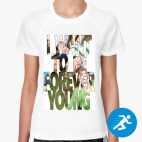 Женская спортивная футболка