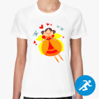 Женская спортивная футболка