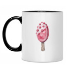 Кружка двухцветная