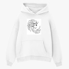 Толстовка худи оверсайз