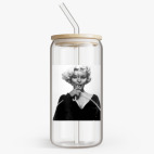 Банка с бамбуковой крышкой