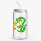 Банка с бамбуковой крышкой