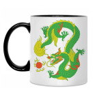 Кружка двухцветная