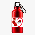 Металлическая бутылка 400 мл UV-DTF