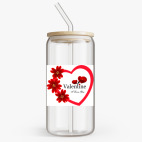 Банка с бамбуковой крышкой