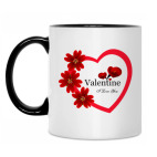 Кружка двухцветная