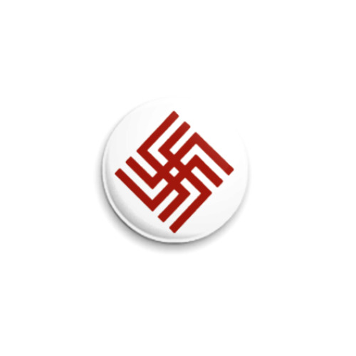 Значок 25мм с принтом ДУНИЯ