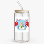 Банка с бамбуковой крышкой