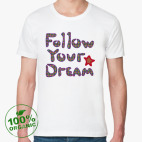 Мужская футболка органик