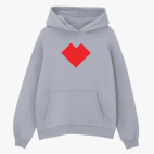 Толстовка худи оверсайз