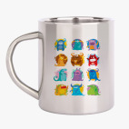 Кружка металлическая