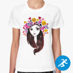 Женская спортивная футболка