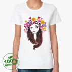 Женская футболка органик