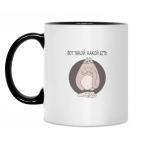 Кружка двухцветная