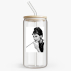 Банка с бамбуковой крышкой