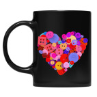 Кружка цветная UV-DTF