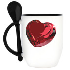 Кружка с ложкой