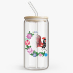 Банка с бамбуковой крышкой