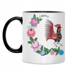 Кружка двухцветная