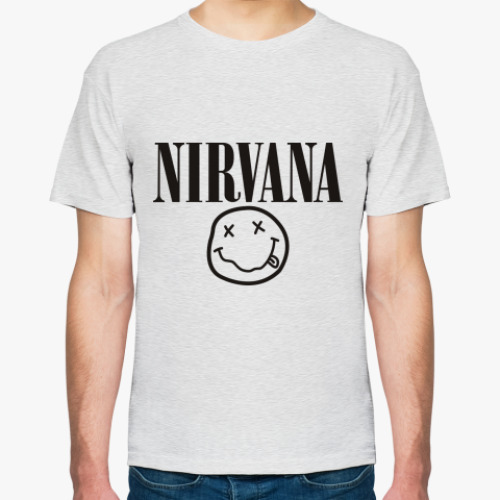 Футболка с принтом Nirvana